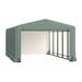 ShelterLogic 9 Ft. W x 12 Ft. D Garage Metal in Green | 102.18 H x 145.9 W x 324.47 D in | Wayfair SQAACC0104C01202708