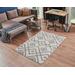 L Baiet Miranda White Shag 5' x 7' Rug - L Baiet BW791W57