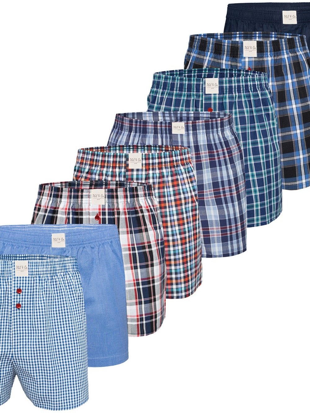 Phil & Co. Berlin Boxer Herren mehrfarbig, M Image