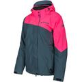 Klim Allure 2022 Ladies Snowmobile Jacket, pink-green-blue, Size L for Women