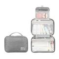 zttd toiletry bag travel bag with hanging hook water-resistant makeup cosmetic bag travel organizer for accessories shampoo full sized container toiletries