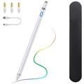 TiMOVO Stylus Pen for iPad Pencil 10th 9th 8th 7th 6th 2nd Generation 20Hrs Work Palm Rejection Apple Pen for 2018-2023 iPad Pro iPad Air iPad Pencil 1st Generation White