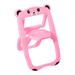 Farfi Mobile Phone Stand Cute Bear Foldable Adjustable Universal Anti-slip Smartphone Support Portable Chair Shape Desktop Phone Lazy Bracket Cellphone Accessories (Pink)