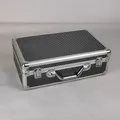 Boîte à outils portable en fibre de carbone mallette à outils en aluminium pour la mécanique
