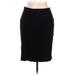 Ann Taylor Casual Skirt: Black Solid Bottoms - Women's Size 10