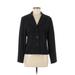 Cimmaron Dress Blazer Jacket: Short Black Print Jackets & Outerwear - Women's Size 8