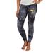 Women's Concepts Sport Black Minnesota Vikings Burst Tie Dye Leggings