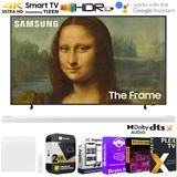 Samsung QN85LS03BA 85 The Frame QLED 4K UHD Quantum HDR Smart TV Bundle with Samsung HW-S801B 3.1.2ch Soundbar Audio Entertainment Essentials Bundle & 2 Year Extended Warranty