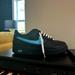Nike Shoes | Blue/Black Custom Air Force 1s Nike Sz 10 | Color: Black/Blue | Size: 10
