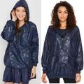 Adidas Jackets & Coats | Adidas Windbreaker Pullover Jacket Camo | Color: Blue | Size: S