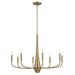 Kichler 52526 Deela 8 Light 36 Wide Taper Candle Style Chandelier - Bronze