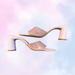 Zara Shoes | Light Purple Sandal Heel | Color: Purple | Size: 9