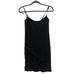 Free People Dresses | Free People-Skinny Strap Seamless Mini Slip | Color: Black | Size: Xs