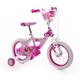 Huffy Babys (Mädchen) 14 Zoll Disney Princess Luxury Fahrrad, Rosa, pollici