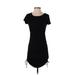 American Eagle Outfitters Casual Dress - Mini: Black Solid Dresses - Women's Size X-Small
