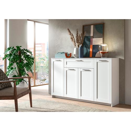„Sideboard HOME AFFAIRE „“Larvik““ Sideboards Gr. B/H/T: 156 cm x 95 cm x 37 cm, 1, weiß Sideboards Breite ca. 156 cm“