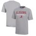 Youth Champion Gray Alabama Crimson Tide Stacked Logo Volleyball T-Shirt