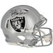 Tim Brown Oakland Raiders Autographed Riddell Speed Authentic Helmet with "HOF 2015" Inscription