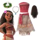 Disney Moana Cosplay fur s pour enfants princesse Vaiana costume de fête d'anniversaire pour