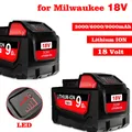 Chargeur de batterie aste 24.com pour Milwaukee M18B5 XC Lithium ION 18v 9.0/6.0/3.0Ah pour