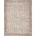 118 x 91 x 0.01 in Area Rug - Well Woven Asha Isolde Vintage Oriental Botanical Beige Area Rug Polyester | 118 H x 91 W x 0.01 D in | Wayfair