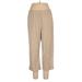 Draper's & Damon's Casual Pants - High Rise Straight Leg Cropped: Tan Bottoms - Women's Size X-Large