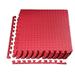 EVA Foam Floor Tiles with Border Pieces - Great for Use as a Play Mat or Home Exercise Flooring by 24x24x1/2 in