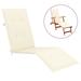 vidaXL Chair Cushion Outdoor Patio Water Repellent Deck Chair Seat Cushion Pad