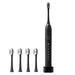 Tuphregyow Ultra Whitening Toothbrush Smart Toothbrush Accepted Power Toothbrush Rechargeable Toothbrush 4 Brush Head 6 Gears Base Charging Models Gifts for Dad