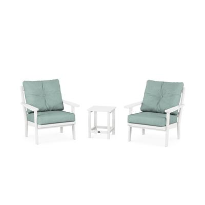 Trex Outdoor Furniture Cape Cod 3-Piece Deep Seating Set