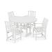 Cape Cod 5-Piece Round Farmhouse Dining Set