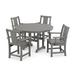 Prairie 5-Piece Round Farmhouse Dining Set