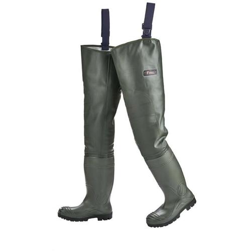 Norway - S5 Seestiefel premium Olivgrün mit Knieverstärkung, Gr.42