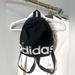 Adidas Bags | Adidas Black White Mini Travel Backpack Tote Mesh Gym Bag Gold Hardware | Color: Black/White | Size: Os