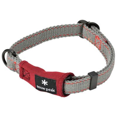 Snow Peak - Soft Collar - Hundehalsband Gr L grau/rot Image