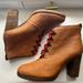 Madewell Shoes | Madewell 1937 Footwear Logger Lace Up Ankle Boots - Women’s Size 7.5 | Color: Brown/Red | Size: 7.5