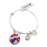 Disney Jewelry | Disney Parks Alex And Ani Mickey Mouse Since 1928 Bangle Bracelet Silver Finish | Color: Silver | Size: Os