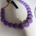 J. Crew Jewelry | Jcrew Beaded Necklace Nwt | Color: Purple | Size: Os