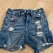 American Eagle Outfitters Shorts | Cut Off Jeans Shorts | Color: Blue | Size: 00