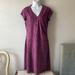 Athleta Dresses | Athleta Nectar Faux Wrap Purple Casual Dress Medium | Color: Purple | Size: M