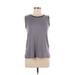 Banana Republic Sleeveless Top Purple Crew Neck Tops - Women's Size Small