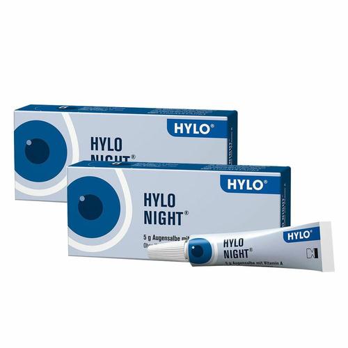 2x Hylo Night Augensalbe 2x5 g
