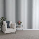 Ekena Millwork Adjustable PVC Slat Wall Panel Kit | 94 H x 1 W in | Wayfair SWP60X94X0375UN