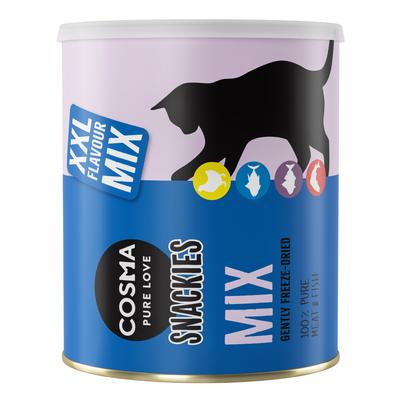 3x160g Mixed Pack Cosma Snackies XXL Cat Treats