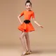 Robe de danse latine pour filles vêtements de danse de ballet pour enfants olympiques de danse de