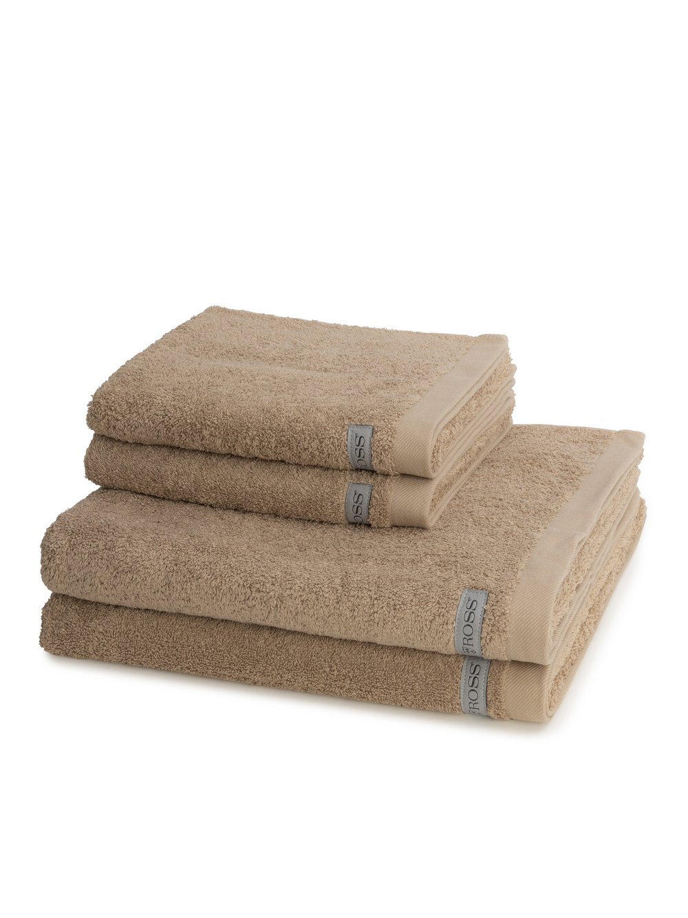 Ross Handtuchset 4-teilig Damen braun, ONE SIZE Image