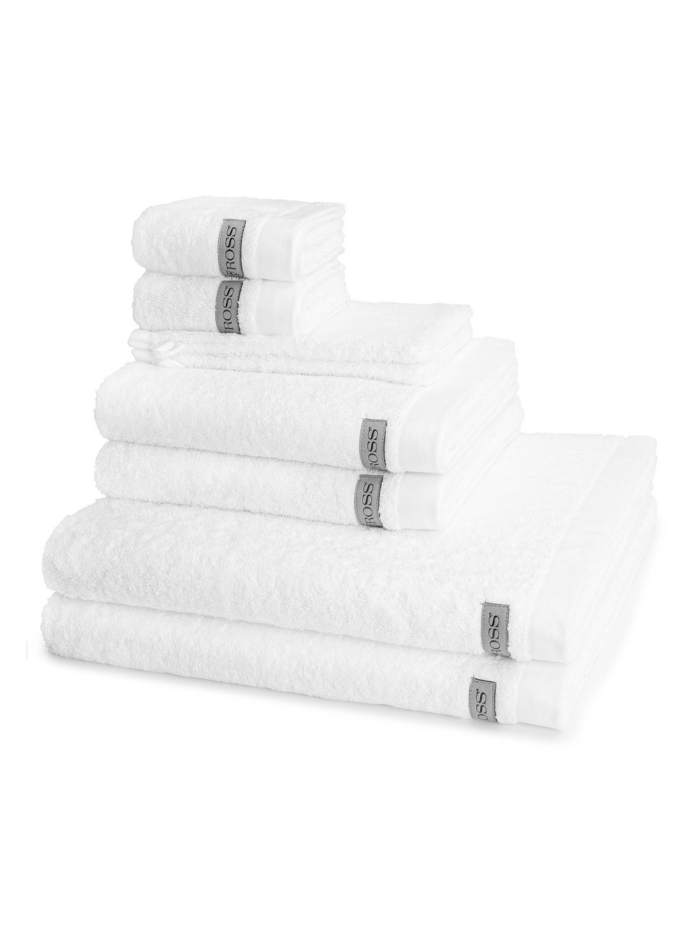 Ross Handtuchset 8-teilig Damen weiß, ONE SIZE Image