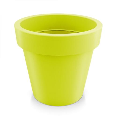 Kunststoff Blumentopf - mintgrün - Höhe 181 mm