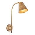 Radha Task Wall Lamp Antique Solid Brass