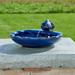 Ceramic Koi Solar Fountain- Blue